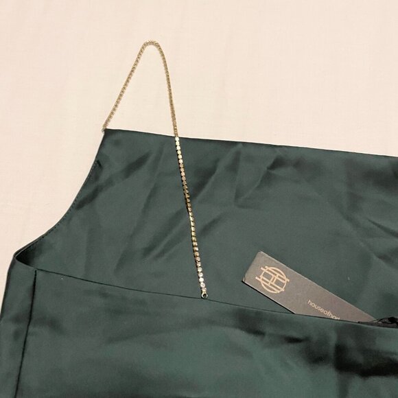 House of Harlow 1960 Top Jewel Strap Silky Tank Top Size Small - Picture 12 of 15